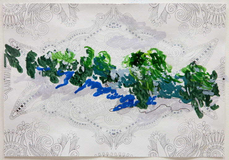 Flurbereinigung-III-Tuschezeichnung-auf-Zentanglepapier-29x-21-cm-2019